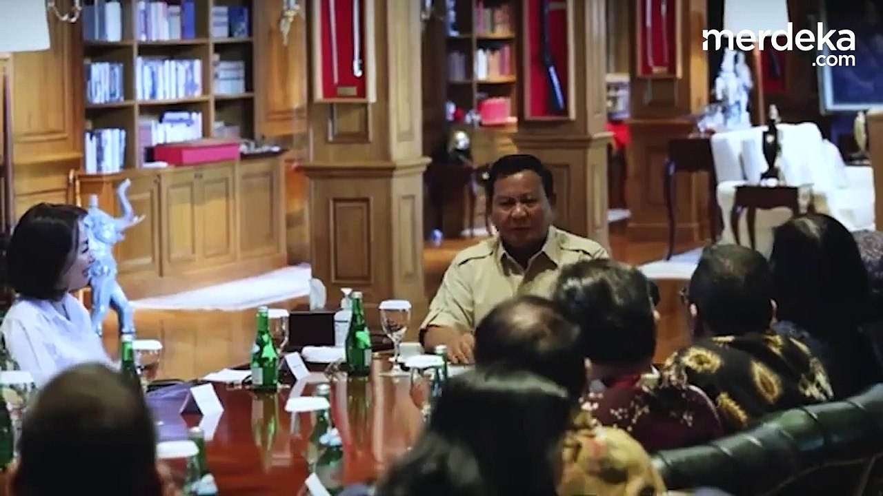 Prabowo Temui Wartawan Penting Nasional 6 Jam, ini Bocoran Pembicaraannya