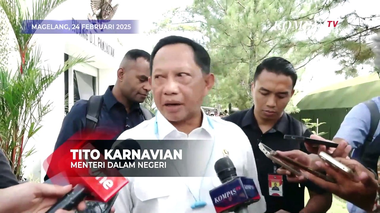 Mendagri Tito Persilakan Kepala Daerah dari PDIP Gabung Retret: Tapi Tak Lulus