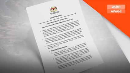 LKAN 1/2025: Kaji semula hala tuju syarikat subsidiari yang rugi, antara syor Ketua Audit Negara