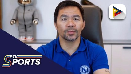 Manny Pacquiao, nagpaabot ng mensahe kay Joshua Pacio