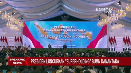 [FULL] Pidato Presiden Prabowo di Peluncuran Danantara dan Momen Kebersamaan dengan SBY dan Jokowi