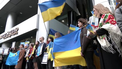 Third Anniversary of Russia's Invasion of Ukraine Marked in Taipei