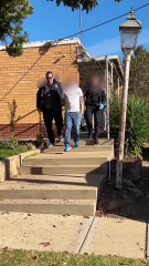 WATCH: Police from the VIPER and Echo taskforces search Dale Kevin Murray’s Mackay Street home on May 21, 2024. They seized GHB, ice, and marijuana.