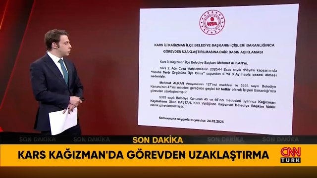 Kars Kağızman Belediyesi'ne kayyum atandı