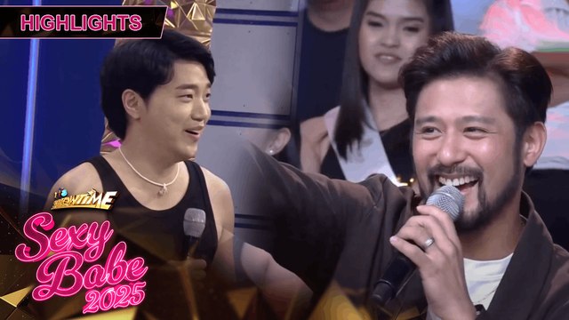 Ryan, hindi nagpatalo sa joke ni Hurado Rocco | It's Showtime Sexy Babe