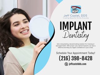 Dr. Jeffrey Castel on Implant Dentistry