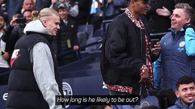 Guardiola hopes Haaland can return for Spurs clash