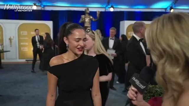 Luna Blaise on How 'Jurassic World Rebirth' Will Be Different From Previous Films | SAG Awards 2025