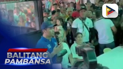 Ilang mga kandidatong senador ng Partido Federal ng Pilipinas, nangangampanya sa Bataan: