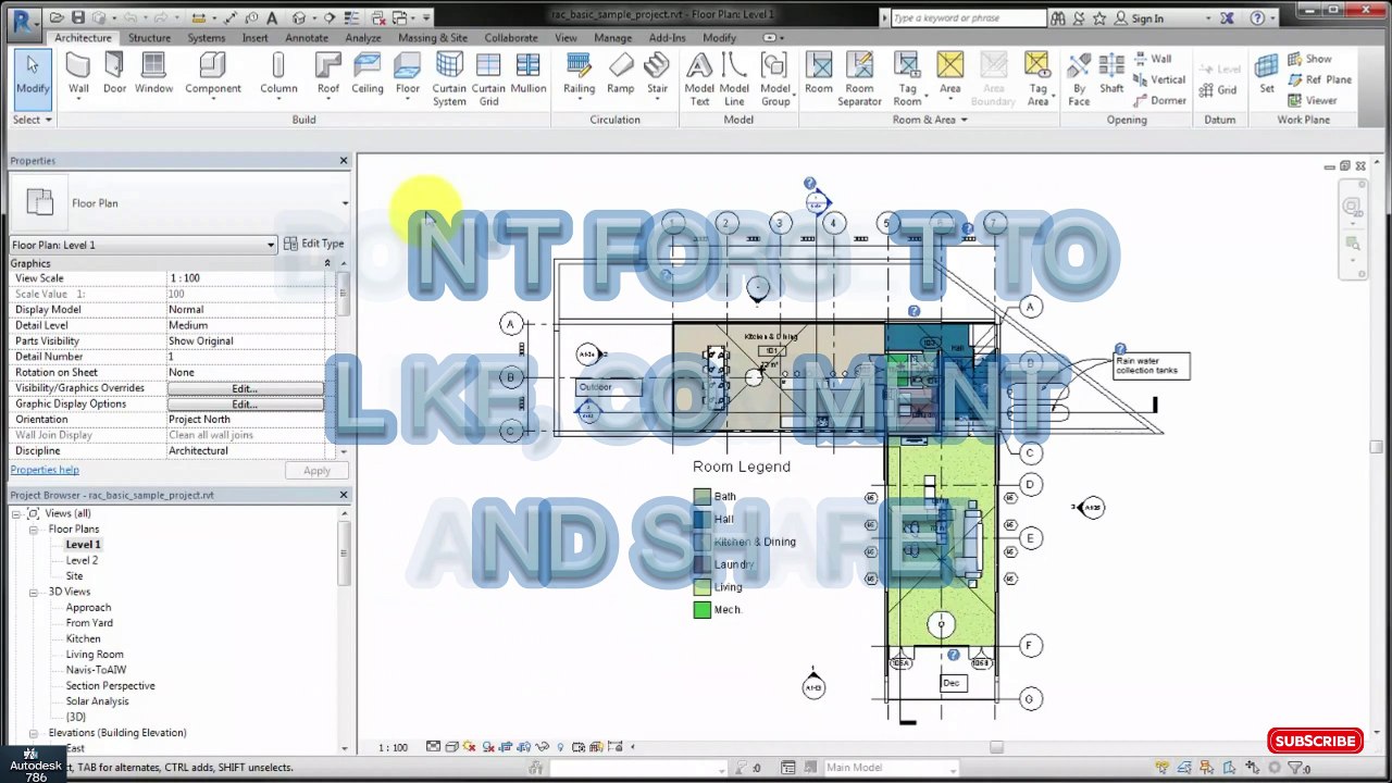 How to Customize the Ribbon Interface in Revit | Part # 26 | #revit #revitfamily #autocadcivil3d #Autodesk #civil3d