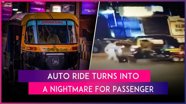 Mira Road: ‘Drunk’ Rickshaw Driver Tries To Mow Down Passenger, FIR Registered After Video Surfaces