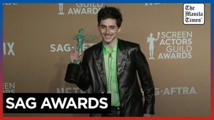 Timothee Chalamet wins best actor for ‘A Complete Unknown’