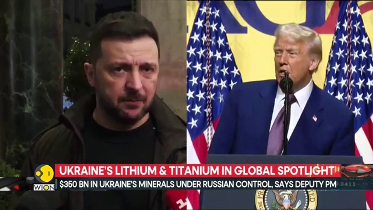 $350 Bn in Ukraine’s Minerals Under Russian Control, Says Deputy PM | World Business Watch | WION