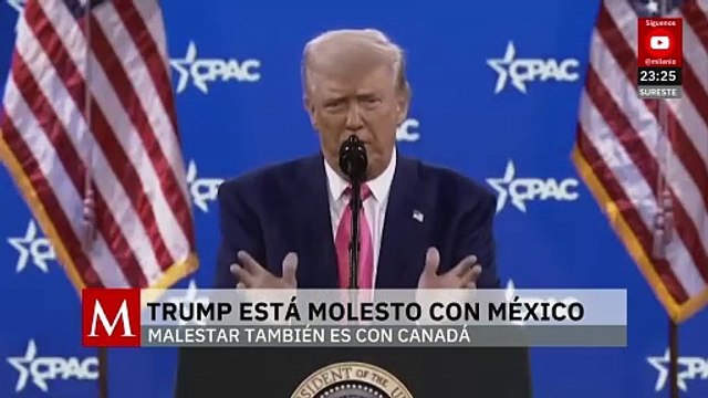 Se agota el tiempo para que Trump imponga aranceles a México y Canadá