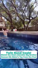 Twin Bond Goals! 🥹 Brother’s Sweet Act for Sister Will Melt Your Heart