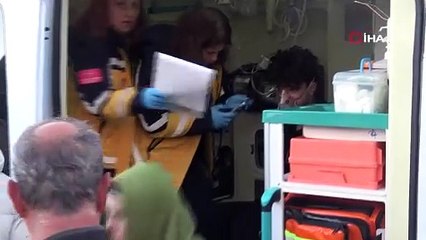 Bodrum katta çıkan yangın apartman sakinlerine panik yaşattı