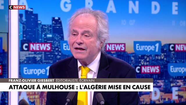 Franz-Olivier Giesbert : «Les Algériens s'essuient les pieds sur le tapis français»