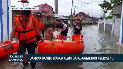 Dampak Banjir, Warga Alami Gatal-Gatal dan Nyeri Sendi