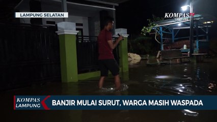Banjir Mulai Surut, Warga Masih Waspada