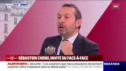 Sébastien Chenu (RN) sur Bruno Retailleau: "C'est bien de jouer à Popeye, de montrer les muscles, mais derrière, il faut des résultats"