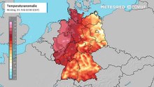 Erstmal geht das deutlich "zu warme" Wetter weiter - ab Mittwoch wieder etwas kühler