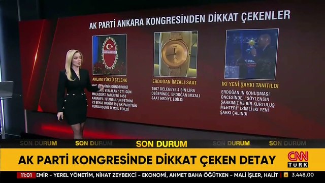 AK Parti kongresinde dikkat çeken detay!