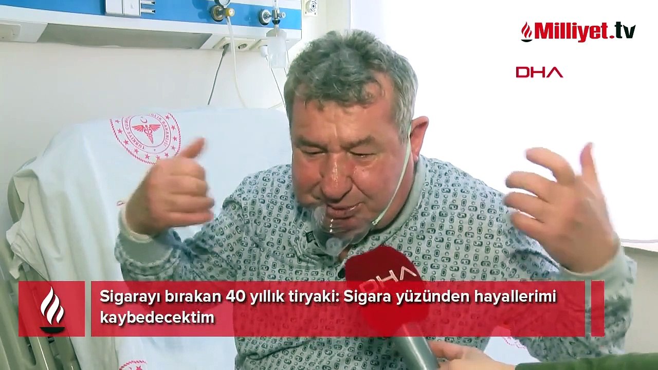 40 yıllık tiryakiliğini sonlandıran olay: Benim için sigara bitti