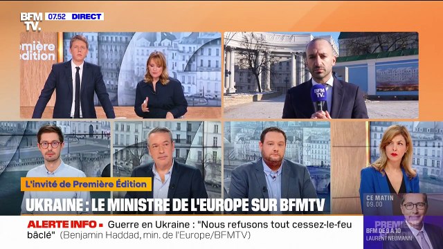 Emmanuel Macron à Washington: On fera entendre nos intérêts et la voix des Européens , assure Benjamin Haddad, ministre délégué en charge de l'Europe