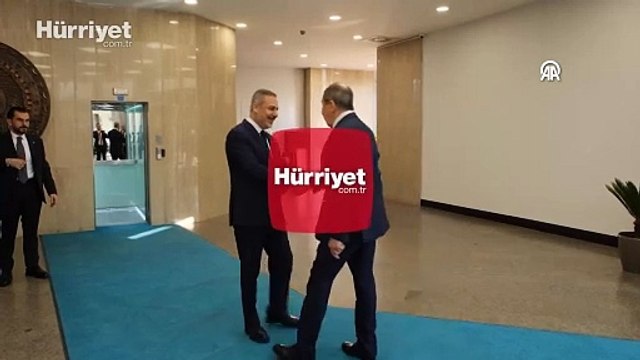 Dışişleri Bakanı Fidan, Rusya Dışişleri Bakanı Lavrov ile görüştü