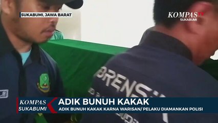 Adik Bunuh Kakak Karna Warisan, Pelaku Diamankan Polisi