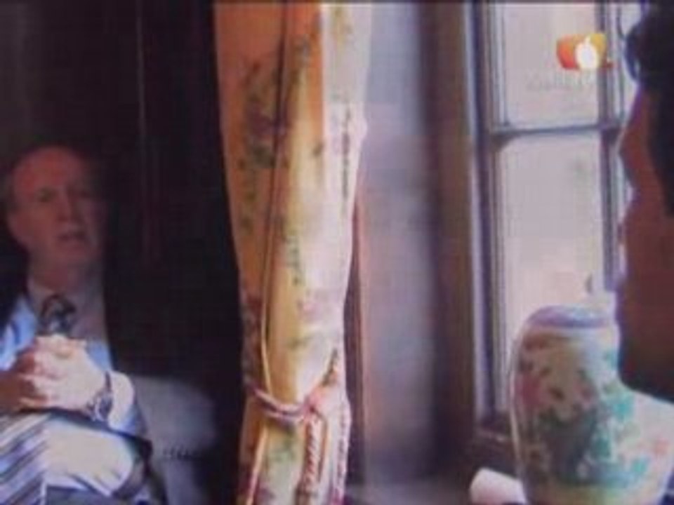 London - Reiner Calmund meets Michael Ballack.