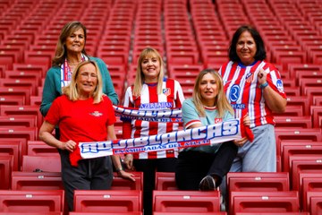 Escudero y Escuderas: Homenaje y Pasión Rojiblanca en el Metropolitano ⚽