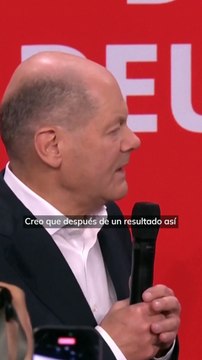 Scholz califica las elecciones legislativas alemanas de resultado amargo y de derrota para su partido