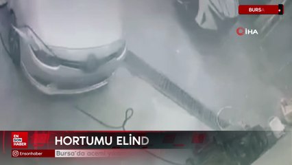 Bursa'da acemi yıkamacının tazyikli suyla imtihanı