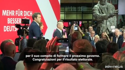 Germania, Scholz ammette la sconfitta elettorale: sono responsabile