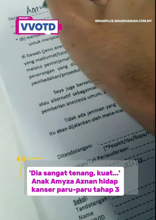 Siapa sangka, bermula dengan sakit bahu, kini disahkan kanser paru-paru.