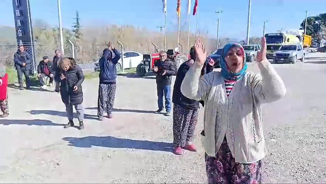 Tireli köylüler şantiyeye dayandı: Yoksulların Allah’ı yok mu?