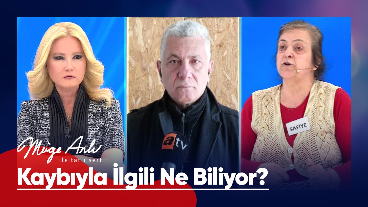 Annesi Safiye, kayıp Mahir'in akıbetini neden sorgulamadı? - Müge Anlı ile Tatlı Sert 24 Şubat 2025