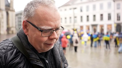 3 ans de guerre en Ukraine : rassemblement en solidarité avec le peuple ukrainien