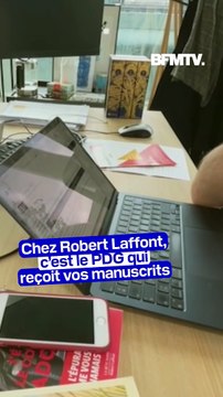 Chez les Éditions Robert Laffont, c'est le PDG qui reçoit directement vos manuscrits