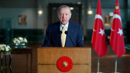 Cumhurbaşkanı Erdoğan, Kırım Platformu Liderler Zirvesi\'ne video mesaj gönderdi:
