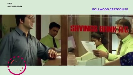BOLLYWOOD CARTOON PK FILM ANKHIEN  AKSHAY KUMAR  CLASSIC FILM ABOUT BANK ROBBERS AMITABH SHUSMITA SEN #akshaykumar #shushmita #amitab #bollywood