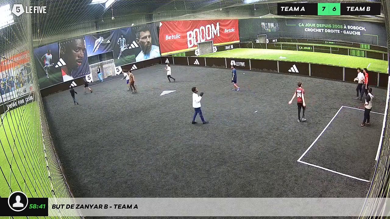But de Zanyar B - Team A