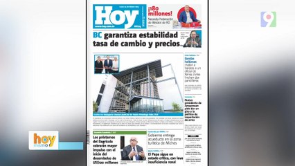 Titulares prensa dominicana lunes 24 de febrero  2025 | Hoy Mismo