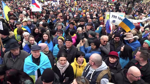 Ukraine war: Global protests to mark 3rd anniversary of invasion