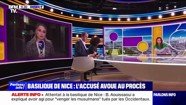 Attentat à la basilique de Nice: l'accusé, jugé pour avoir tué trois personnes en octobre 2020, a reconnu les faits lors du procès
