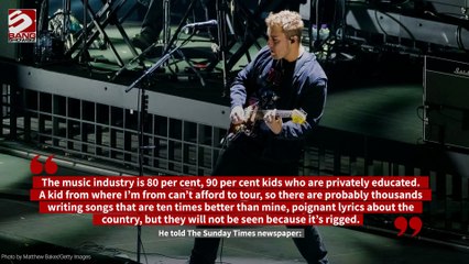 Sam Fender criticizes 'rigged' music industry