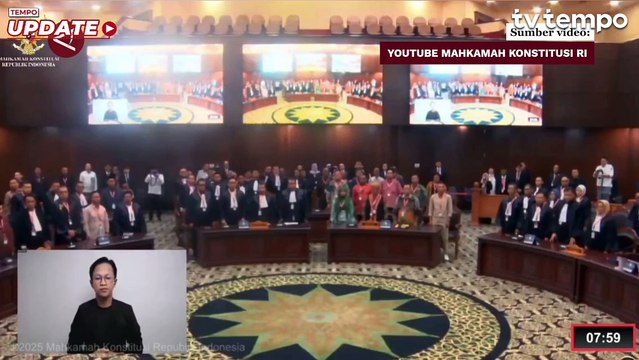 MK Bacakan Putusan Akhir Sengketa Pilkada 2024, Sejumlah Daerah Diperintahkan PSU