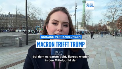 Frankreichs Präsident Macron wird Trump treffen