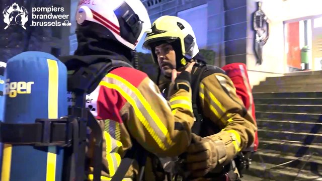Une soixantaine de personnes évacuées à la suite d'un incendie à Molenbeek-Saint-Jean